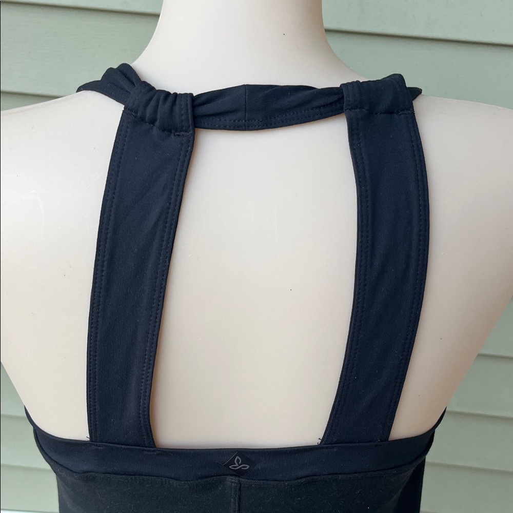 Like new Prana Black dress with built-in bra - Picture 8 of 14